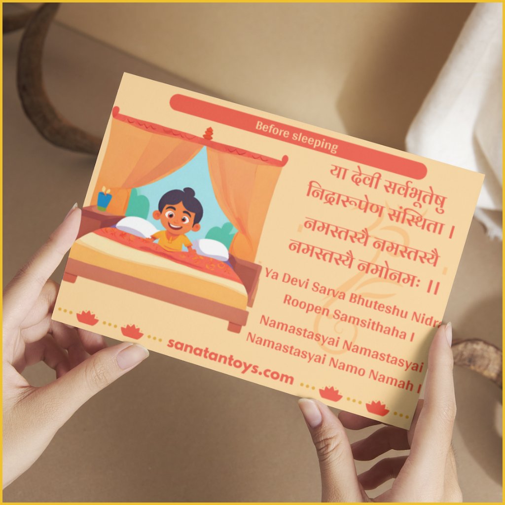 5 Shloka Cards for Kids-Sanatan Toys--Sanatan Toys-Children-Ganesha-Gift