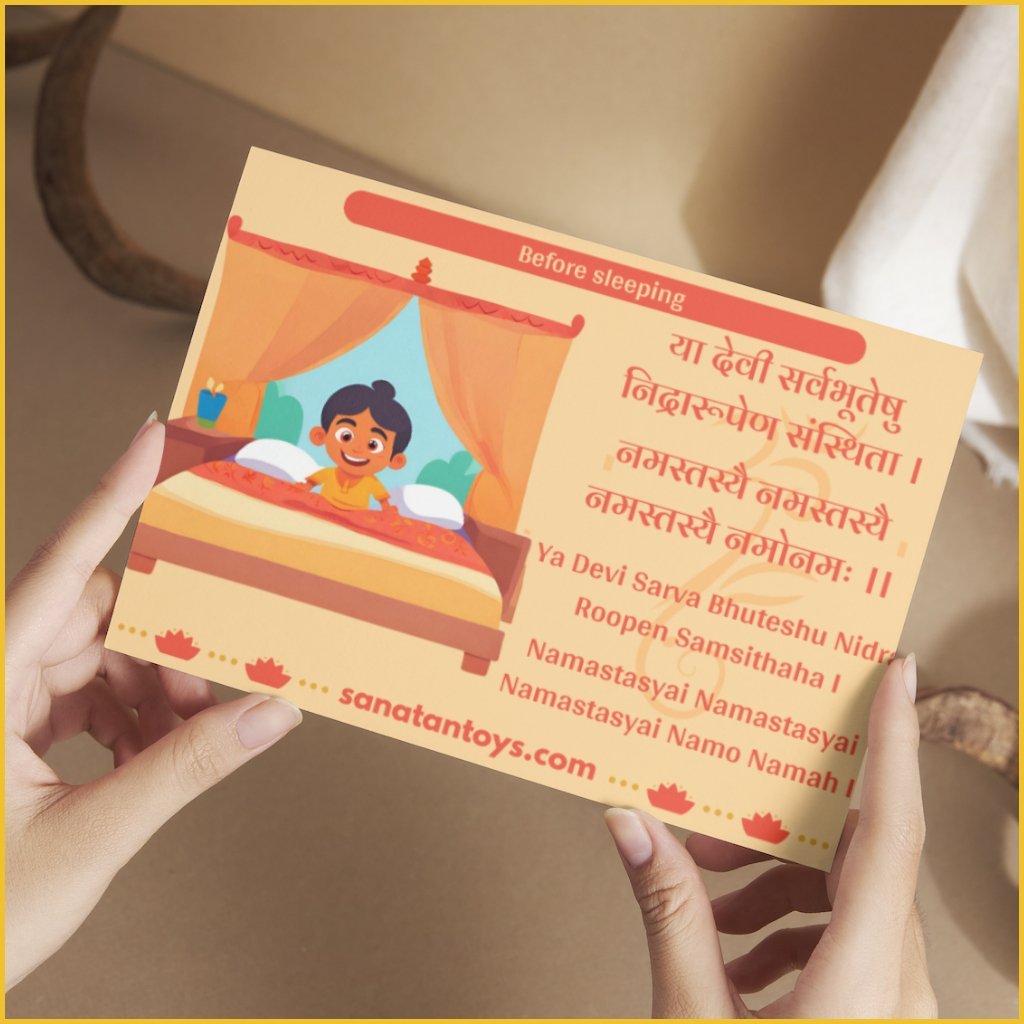 8 Shloka Cards for Kids-Sanatan Toys--Sanatan Toys-Children-Ganesha-Gift