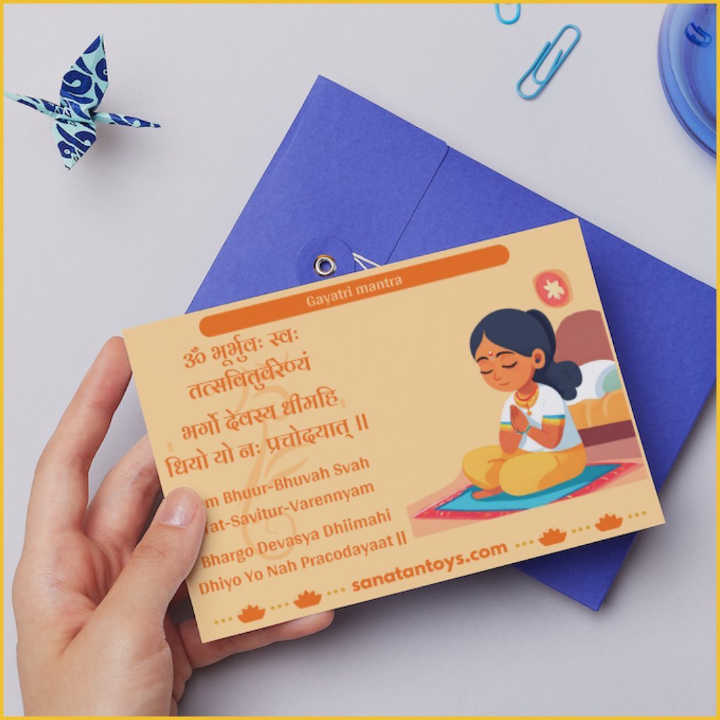 8 Shloka Cards for Kids-Sanatan Toys--Sanatan Toys-Children-Ganesha-Gift