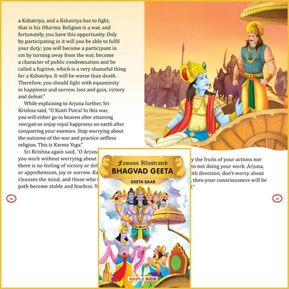 Famous Mythology Tales for Kids-Sanatan Toys-Books-Mapple Press-Baby-Book-Children-Bhagvad Geeta