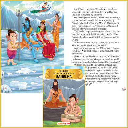 Famous Mythology Tales for Kids-Sanatan Toys-Books-Mapple Press-Baby-Book-Children-Ganesha