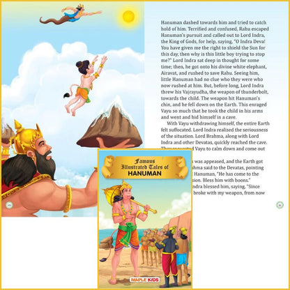 Famous Mythology Tales for Kids-Sanatan Toys-Books-Mapple Press-Baby-Book-Children-Hanuman