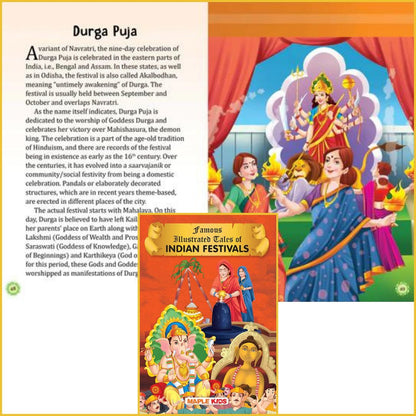 Famous Mythology Tales for Kids-Sanatan Toys-Books-Mapple Press-Baby-Book-Children-Indian Festival