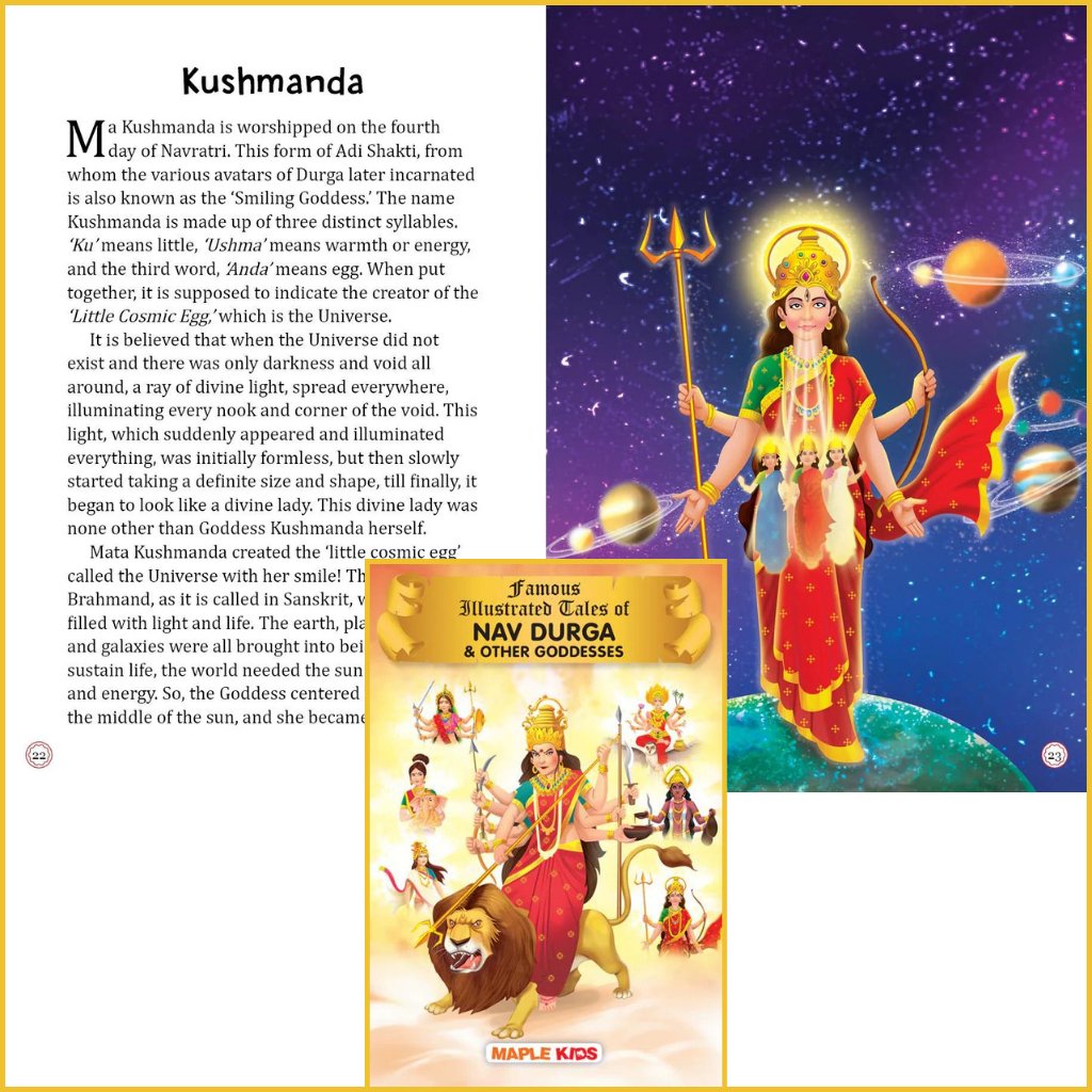 Famous Mythology Tales for Kids-Sanatan Toys-Books-Mapple Press-Baby-Book-Children-Nav Durga