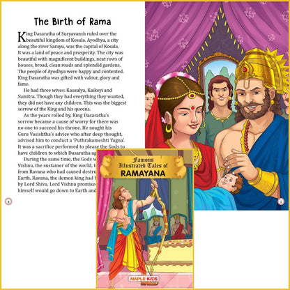 Famous Mythology Tales for Kids-Sanatan Toys-Books-Mapple Press-Baby-Book-Children-Ramayana