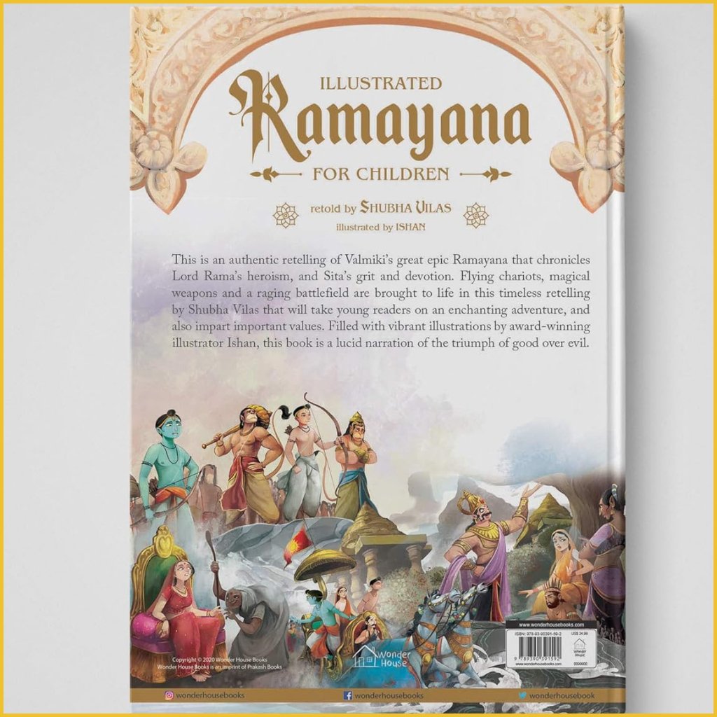 Illustrated Ramayana For Children : Deluxe Edition