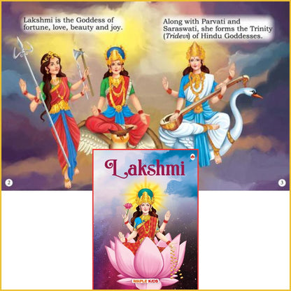 My First Goddesses Story Books Bundle-Sanatan Toys--Bundle-Lakshmi