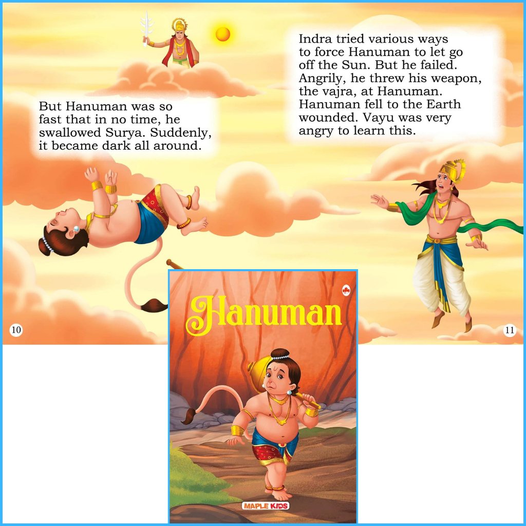 My First Mythology Tale-Sanatan Toys-Books-Mapple Press-Baby-Book-Children-Hanuman