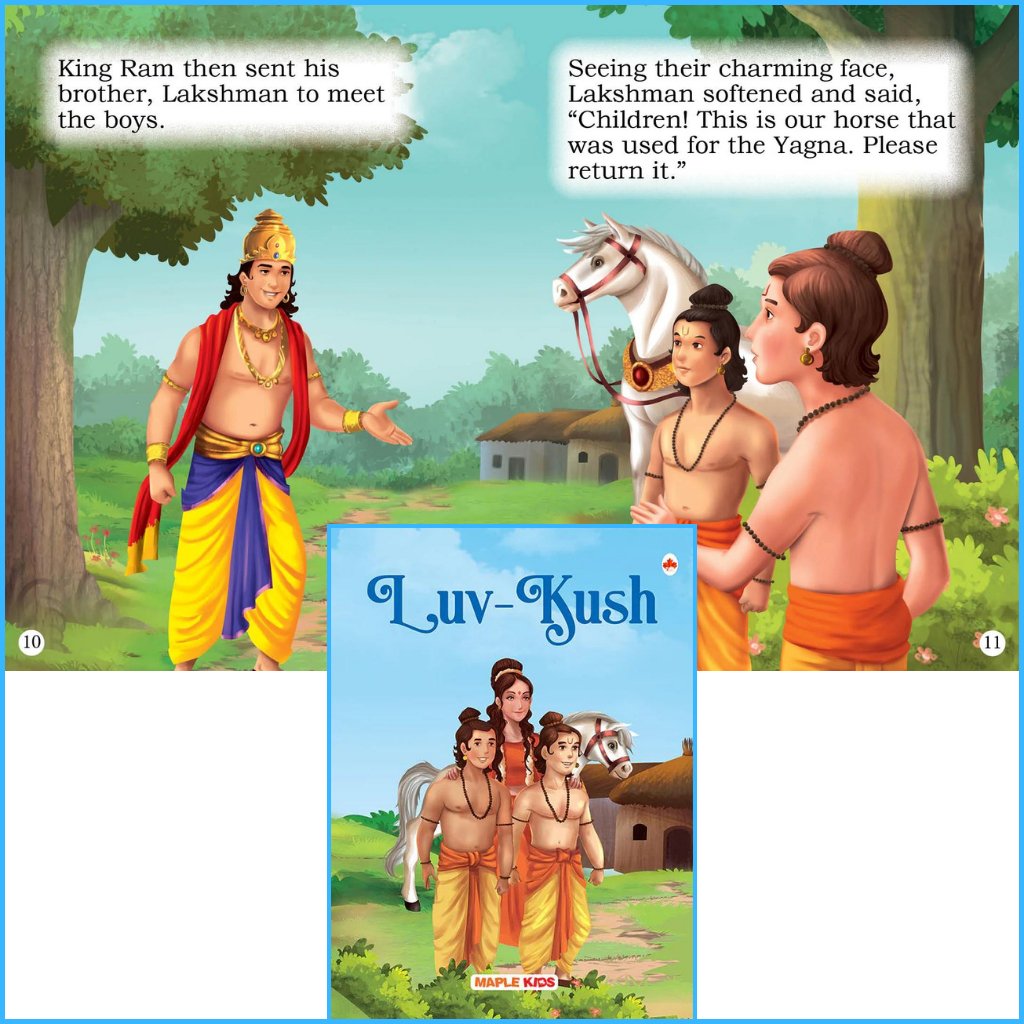 My First Mythology Tale-Sanatan Toys-Books-Mapple Press-Baby-Book-Children-Lav Kush