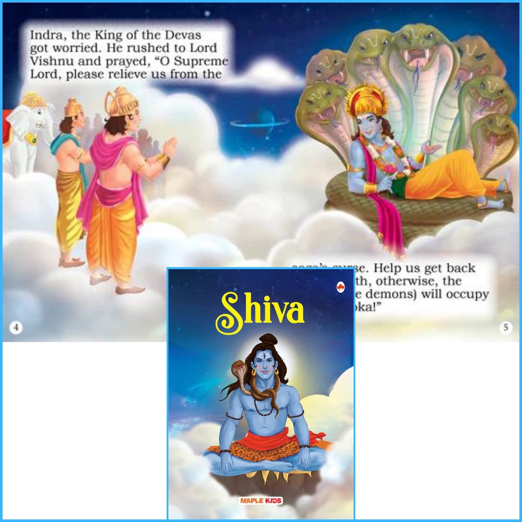 My First Mythology Tale-Sanatan Toys-Books-Mapple Press-Baby-Book-Children-Shiva