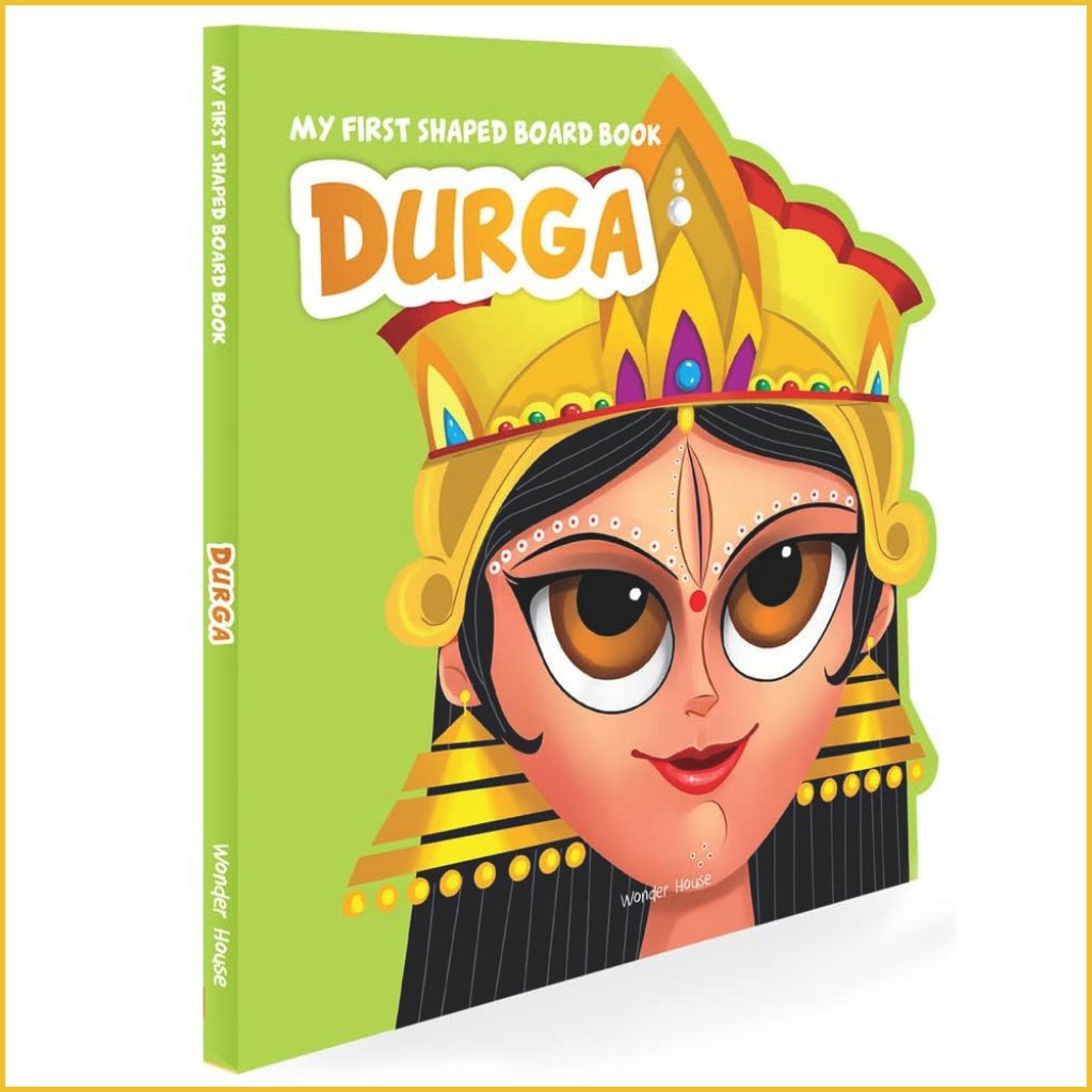 My First Shaped Board Book - Illustrated-Sanatan Toys-Books-Wonder House-Children-Durga-Cover