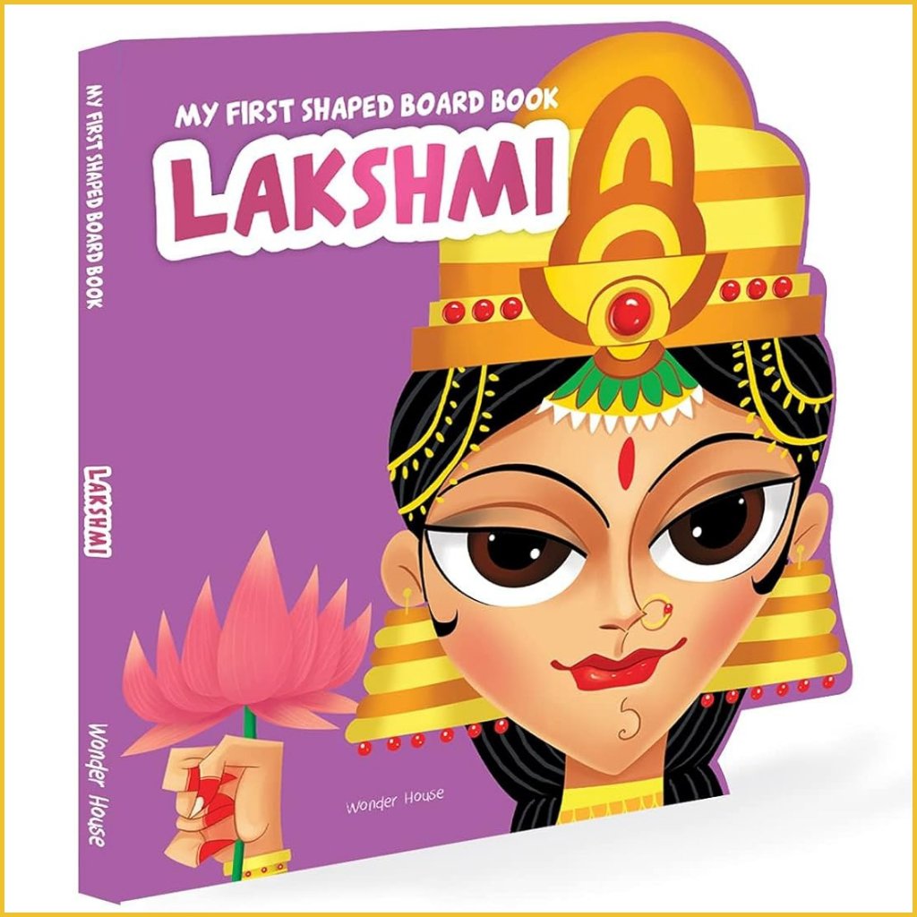 My First Shaped Board Book - Illustrated-Sanatan Toys-Books-Wonder House-Children-Lakshmi-Cover