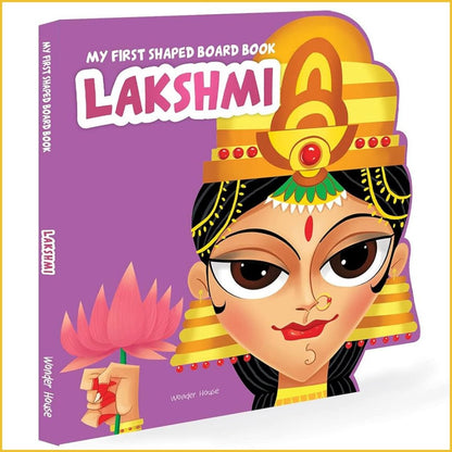 My First Shaped Board Book - Illustrated-Sanatan Toys-Books-Wonder House-Children-Lakshmi-Cover