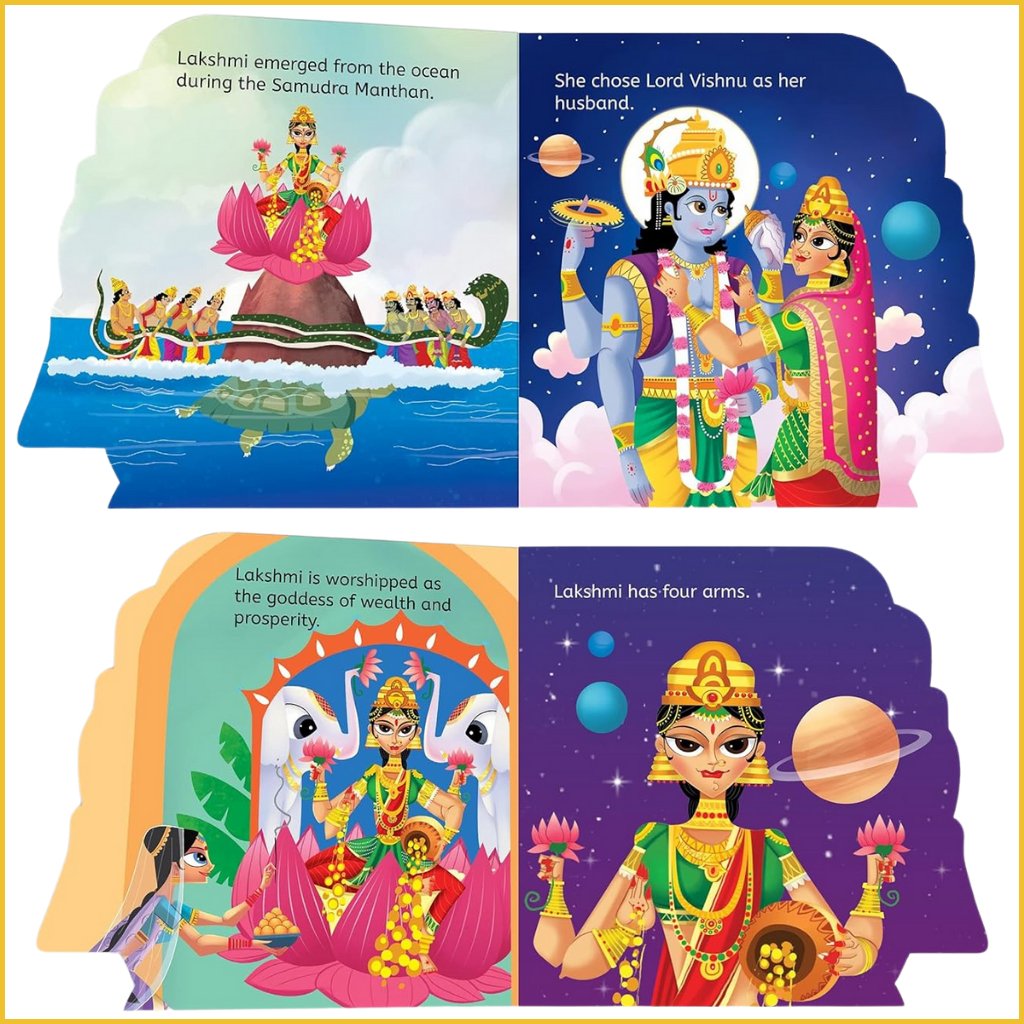 My First Shaped Board Book - Illustrated-Sanatan Toys-Books-Wonder House-Children-Lakhsmi-Page