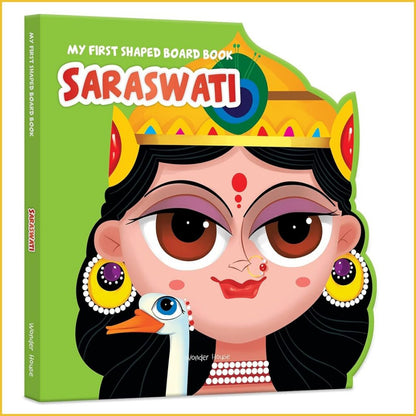 My First Shaped Board Book - Illustrated-Sanatan Toys-Books-Wonder House-Children-Saraswati-Cover