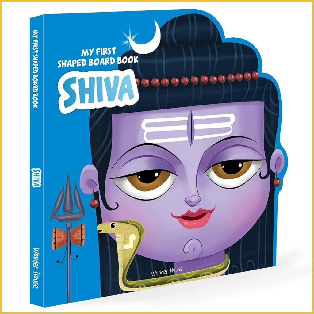 My First Shaped Board Book - Illustrated-Sanatan Toys-Books-Wonder House-Children-Shiva-Cover