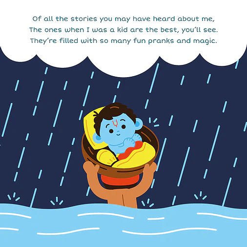 Book: The Curious Case of Krishna-Sanatan Toys-Books-Modi Toys-Baby-Book-Gift-Content