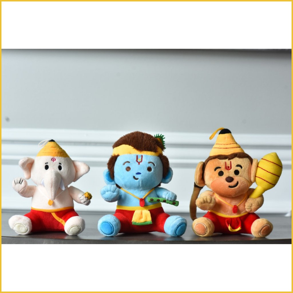 Mini Bundle - Devtas-Sanatan Toys-Soft Toys-Modi Toys-Bundle-Children-Small