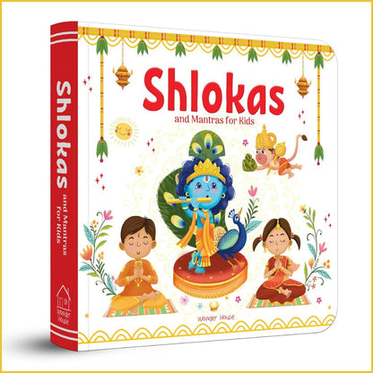 Shlokas and Mantras For Kids --Sanatan Toys-Books-Wonder House-Children-Family-Gift